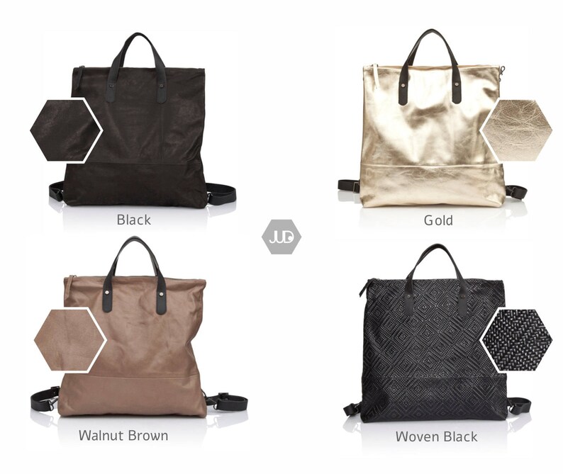 Walnut brown leather diaper bag Backpack 5 IN 1 Convertible Etsy