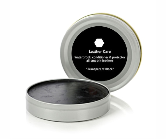 Black Leather Care, Natural Leather Conditioner, Black Leather Balm Leather  Sealer Black Leather Wax Leather Preservative Leather Care 