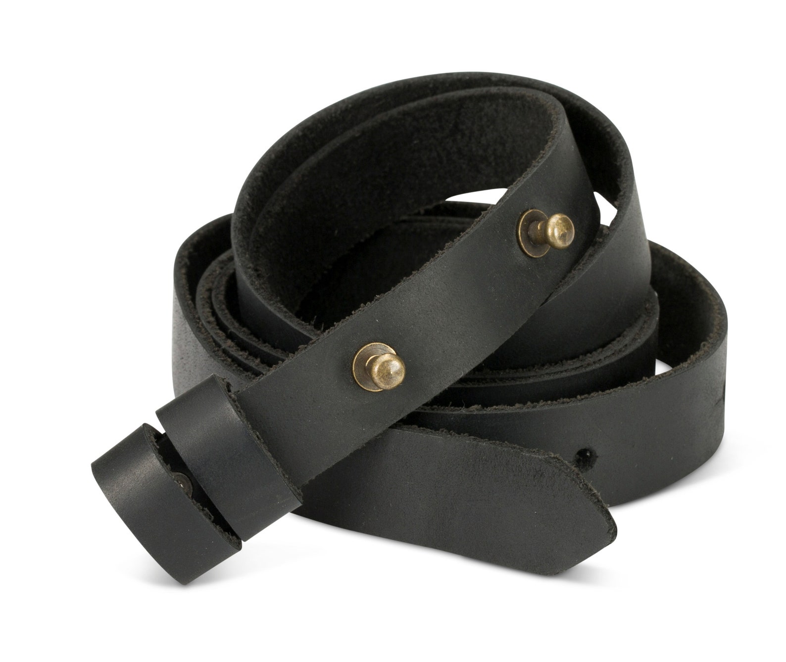 Long Black Leather Belt Soft Leather Belt Unisex Thin Leather Etsy