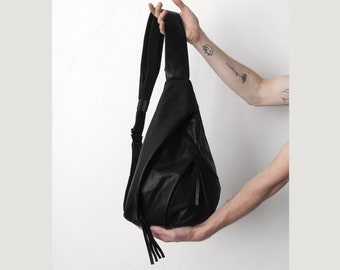 ☆送料・関税込☆INSTANTFUNK★Wool-blend hobo bag★バッグ★ INSTANTFUNK】ホーボーバッグ☆Wool-Blend Hobo Bag
