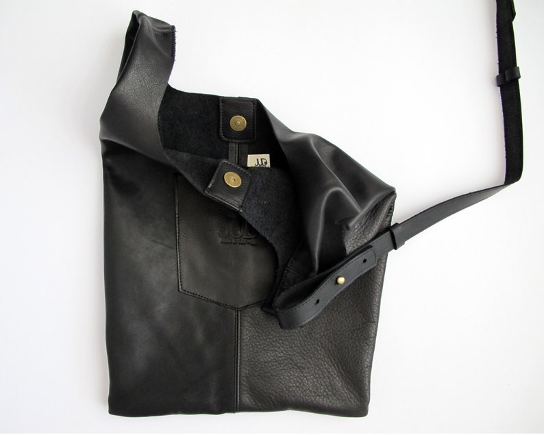Black leather bag black leather tote bag women bags SALE | Etsy