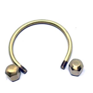 Men's Cuff Bracelet with Ball Ends main image 0