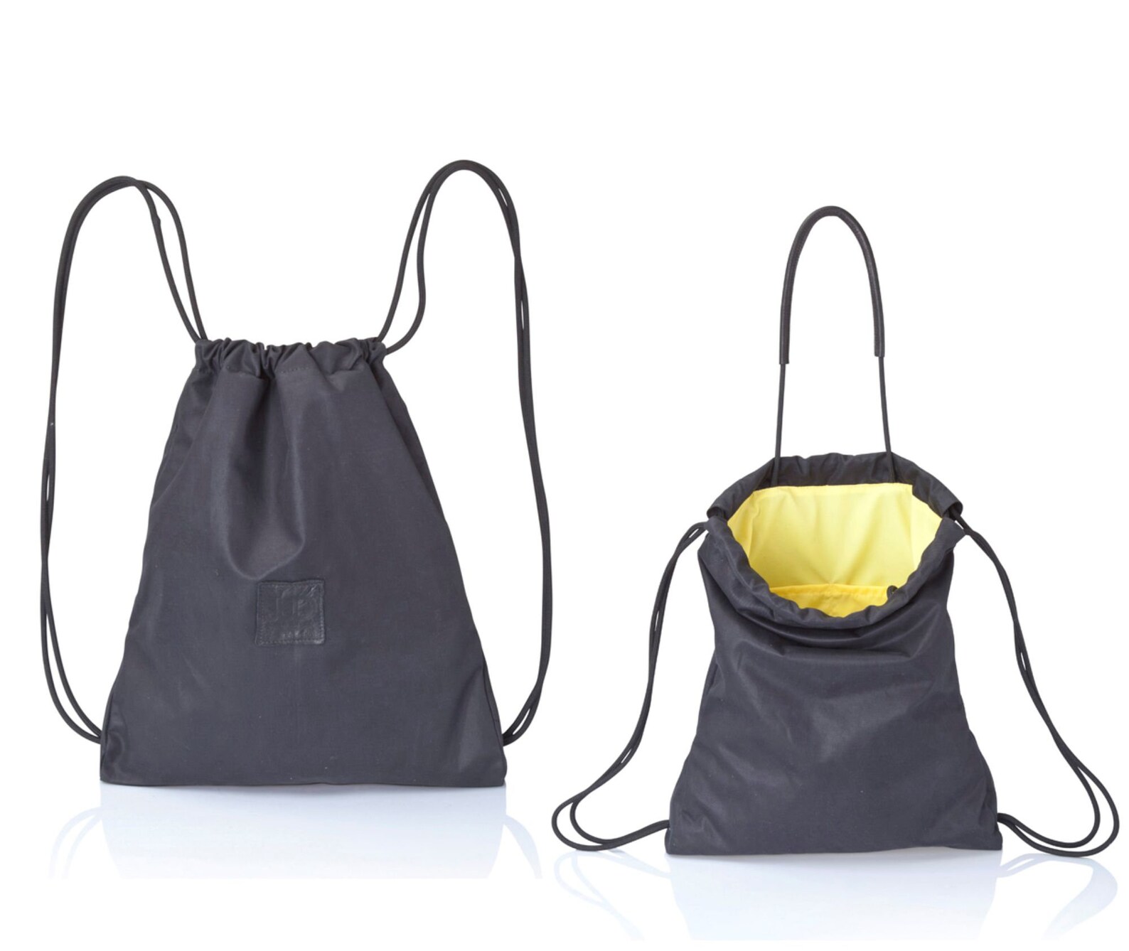 Men Blue Canvas Backpack Convertible Backpack Men Drawstring Etsy