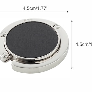 Percha portátil JUDtlv: percha plegable de diseño limpio para bolsos, bolsos, carteras, mochilas y viajes.