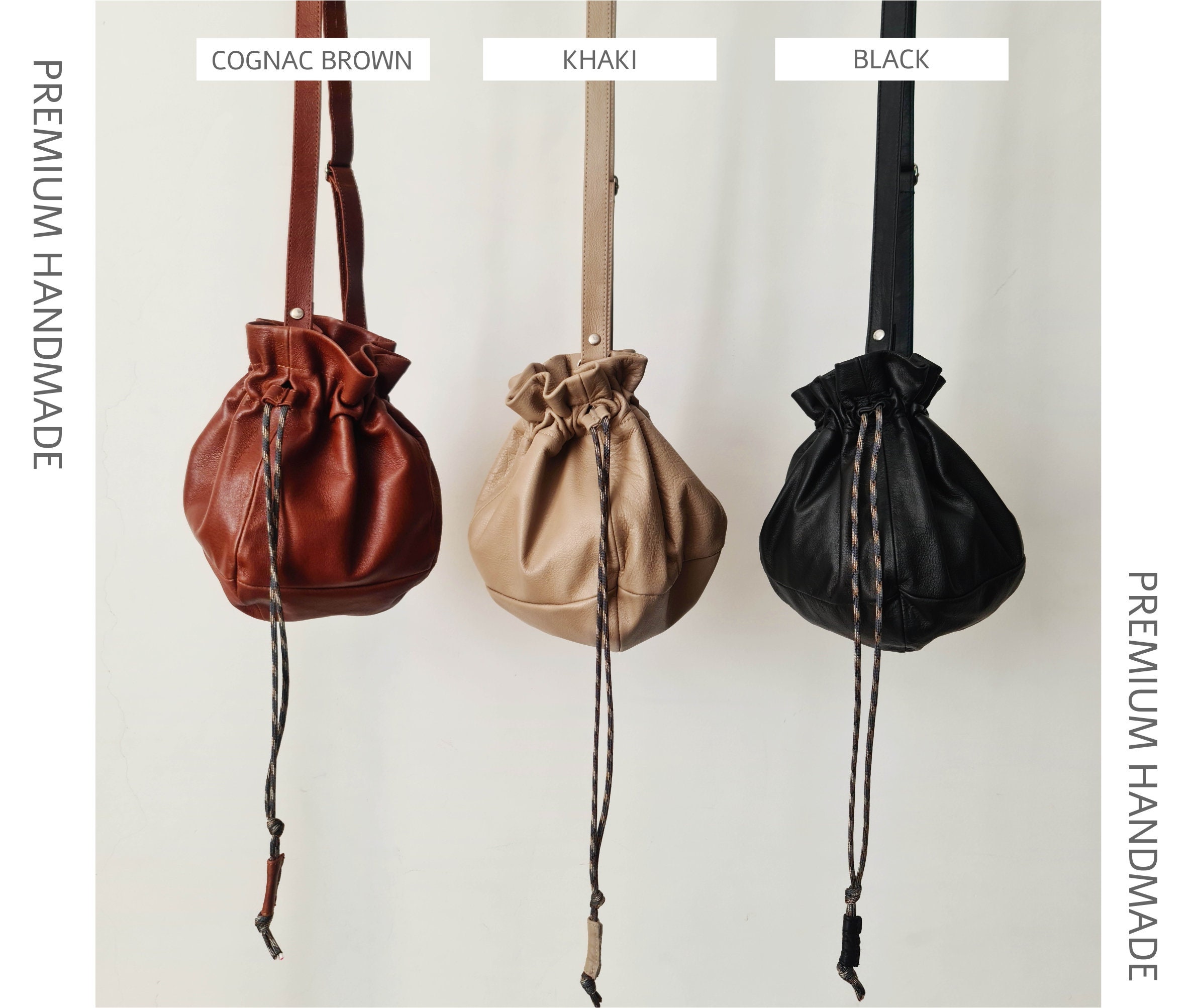 Leather Bucket Bag Women Leather Crossbody Bag, Hobo Bag Leather Bucket Bag Women Leather Crossbody Bag, Hobo Bag