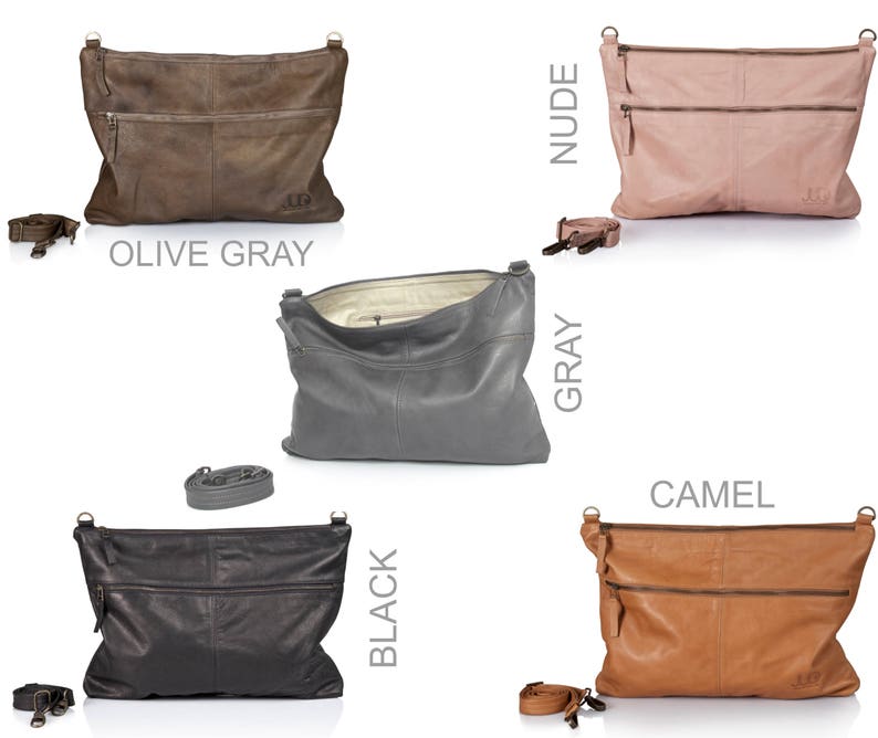 Olive green soft leather bag women crossbody leather bag SALE | Etsy