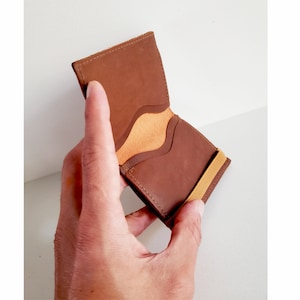 Italiaanse leren portemonnee SALE slanke leren portemonnee-biljet portemonnee heren kaarthouder portemonnee met geldclip portemonnee kleine leren portemonnee heren