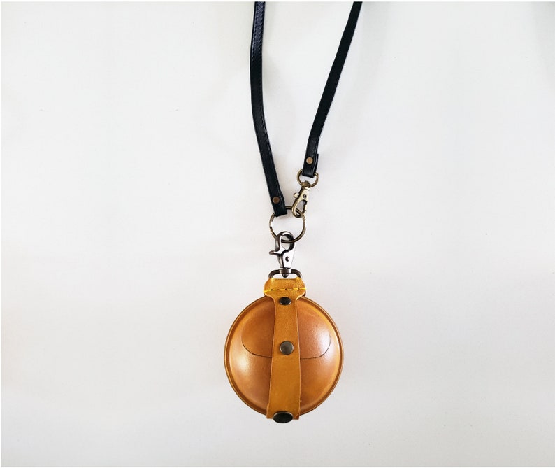 Leather Coin Purse Ball Shape Leather Wallet SALE Clutch Etsy