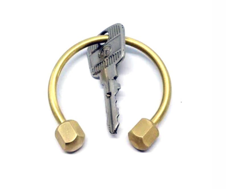 Brass Open Ring Key Holder Gold Key Ring Keys Organizer Etsy Australia