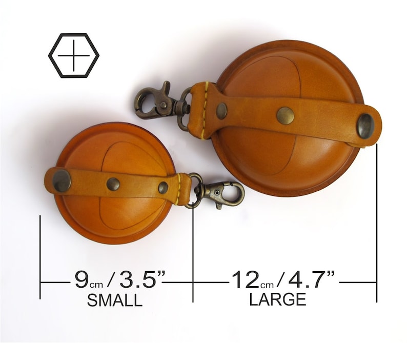 Leather Coin Purse Ball Shape Leather Wallet SALE Clutch Etsy