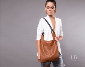 Leather bag brown leather tote women leather crossbody SALE leather shoulder bag women leather handbag leather purse large leather hobo bag