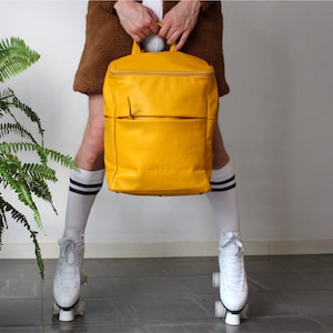 Mayko Leather Backpack - Etsy