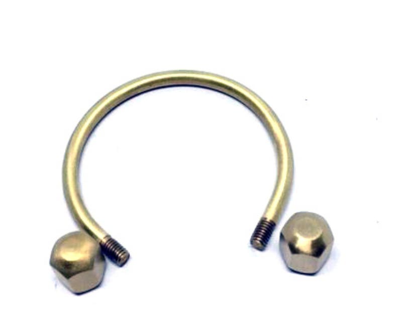 Brass open ring key holder gold key ring keys organizer Etsy