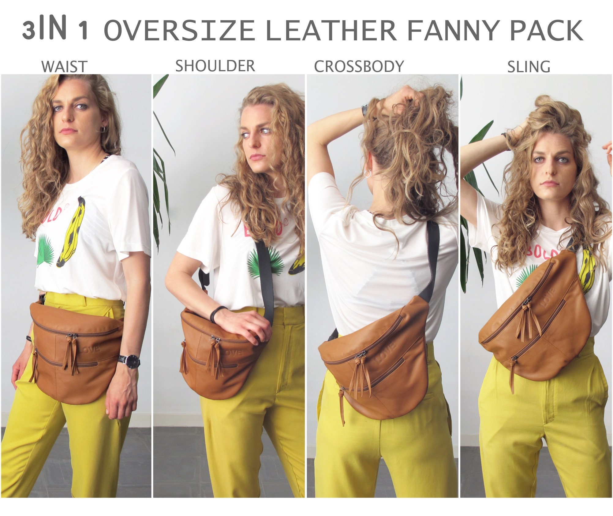 Waist Bag Ladies Crossbody, Women's Brand Fanny Pack