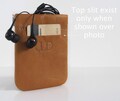 Brown leather wallet SALE coin pocket wallet soft leather card holder leather earbuds case wallets for men gift for him coin leather wallet product logo
