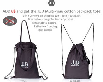 Backpack 2 in-1 Jute Backpack Set – Backpack + Convertible Backpack/Purse Convertible Rattan Backpack Purse for Women | Miztique – MMS  main image 4