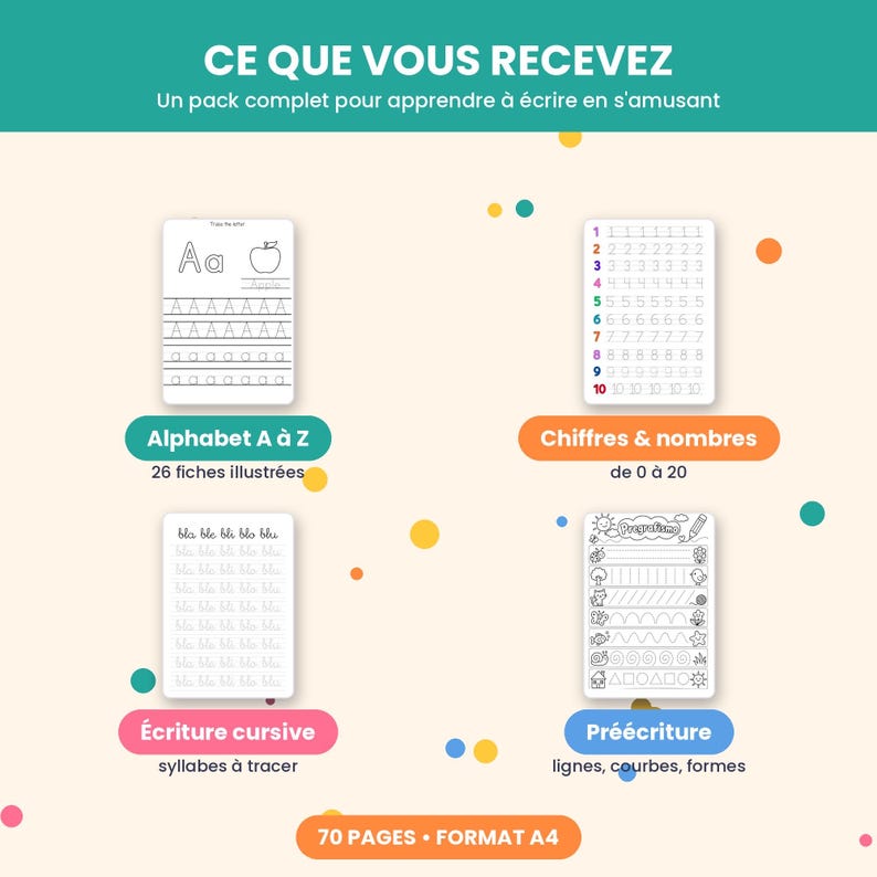 Children's Handwriting Workbook PDF | Alphabet Tracing Worksheets ...