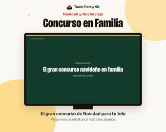 Spanish Family Christmas Quiz on Your TV, Concurso de Navidad en Familia, Juego de Nochebuena y Nochevieja, Preguntas con Respuestas