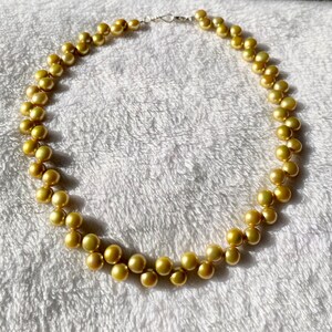 Pearl necklace, fresh water pearls, pearl jewelry, gift for her