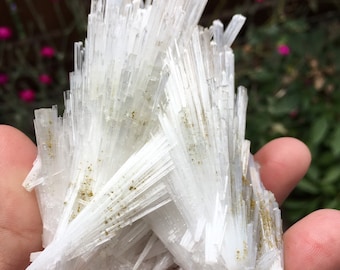 Scolecite crystal, healing crystals, meditation crystal, spirituality, reiki chakras, yoga massage, home decor, spa decor, wedding