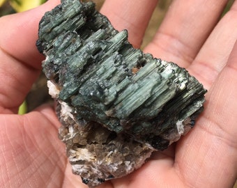 Tourmaline Crystal, black tourmaline, green tourmaline, healing crystals, meditation crystal, metaphysical crystal, home decor, spa decor