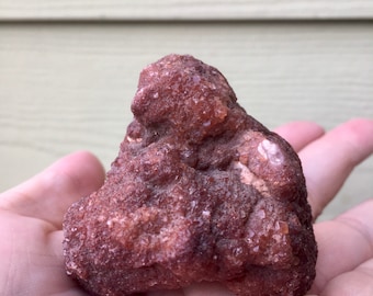 Red Quartz Crystal, Strawberry Quartz, Healing crystals, meditation crystal, metaphysical crystal, gift #3