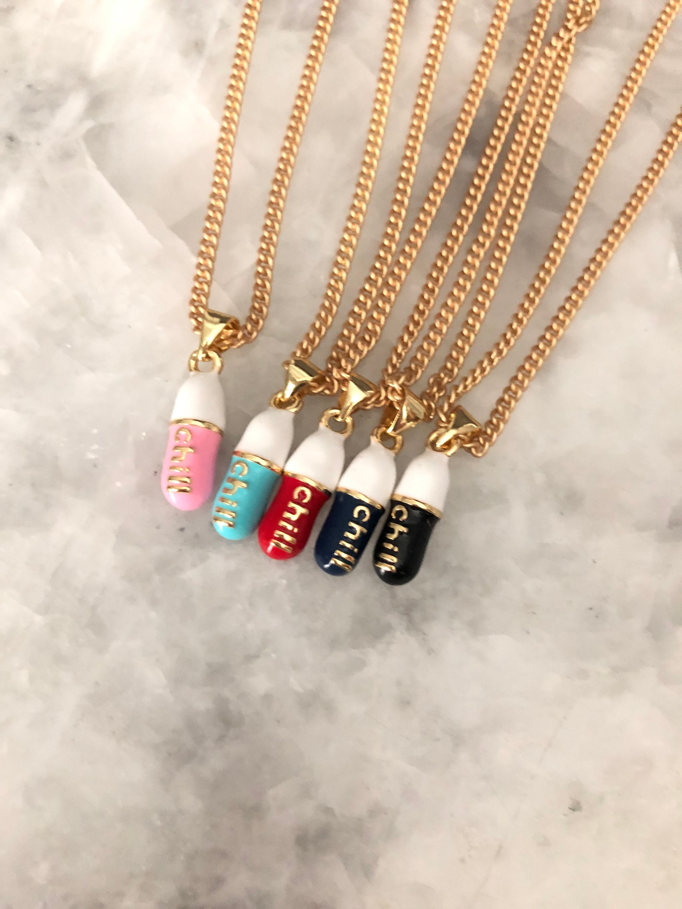 Chill Pill Necklace