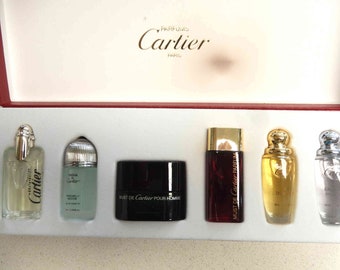 vintage cartier perfume bottles