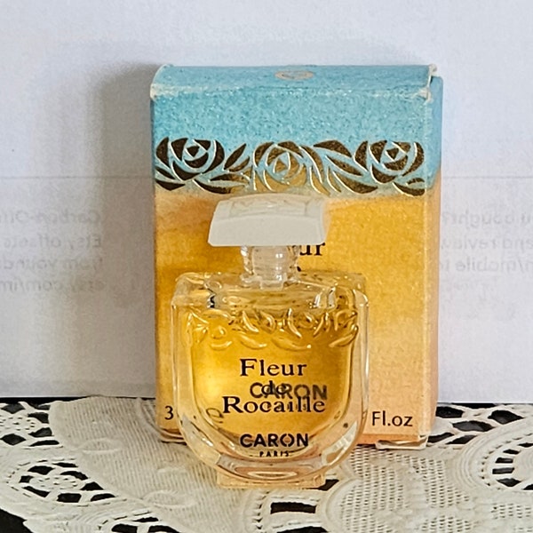 Vintage 1990s Caron Fleur de Rocaille edt Mini 3 ml