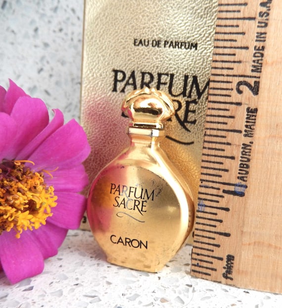 Caron Parfum Sacre 1990s 3 Ml in Original Sample in Box - Etsy Israel
