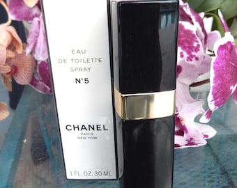 Eau de Toilette en spray Chanel No. 5 vintage, 30 ml, precintado.