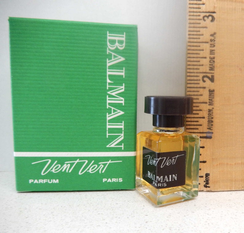 Vintage Balmain Vent Vert Perfume 4ml 1990 - Etsy