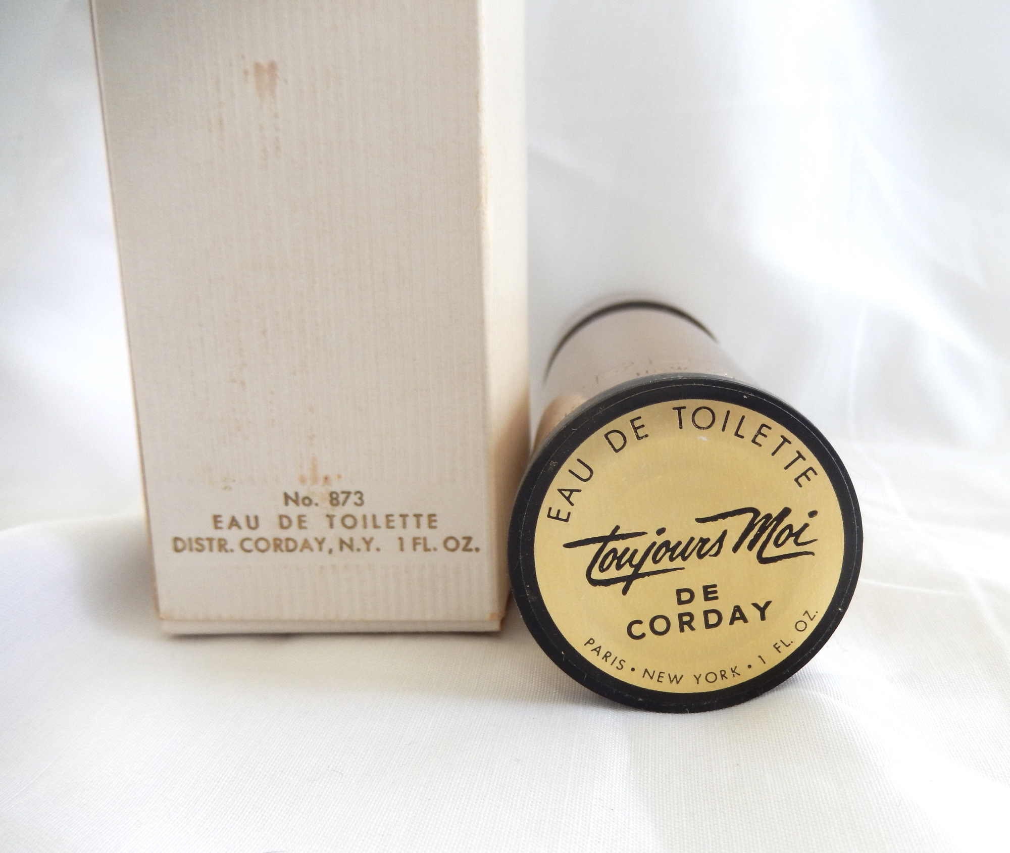 Corday Toujours Moi Eau De Toilette Voyagette 1 Oz 1955-1960 