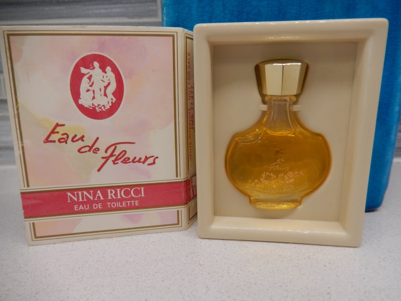 Vintage Nina Ricci Eau de Fleurs EDT In Box 6 ml. 1/5 oz. | Etsy