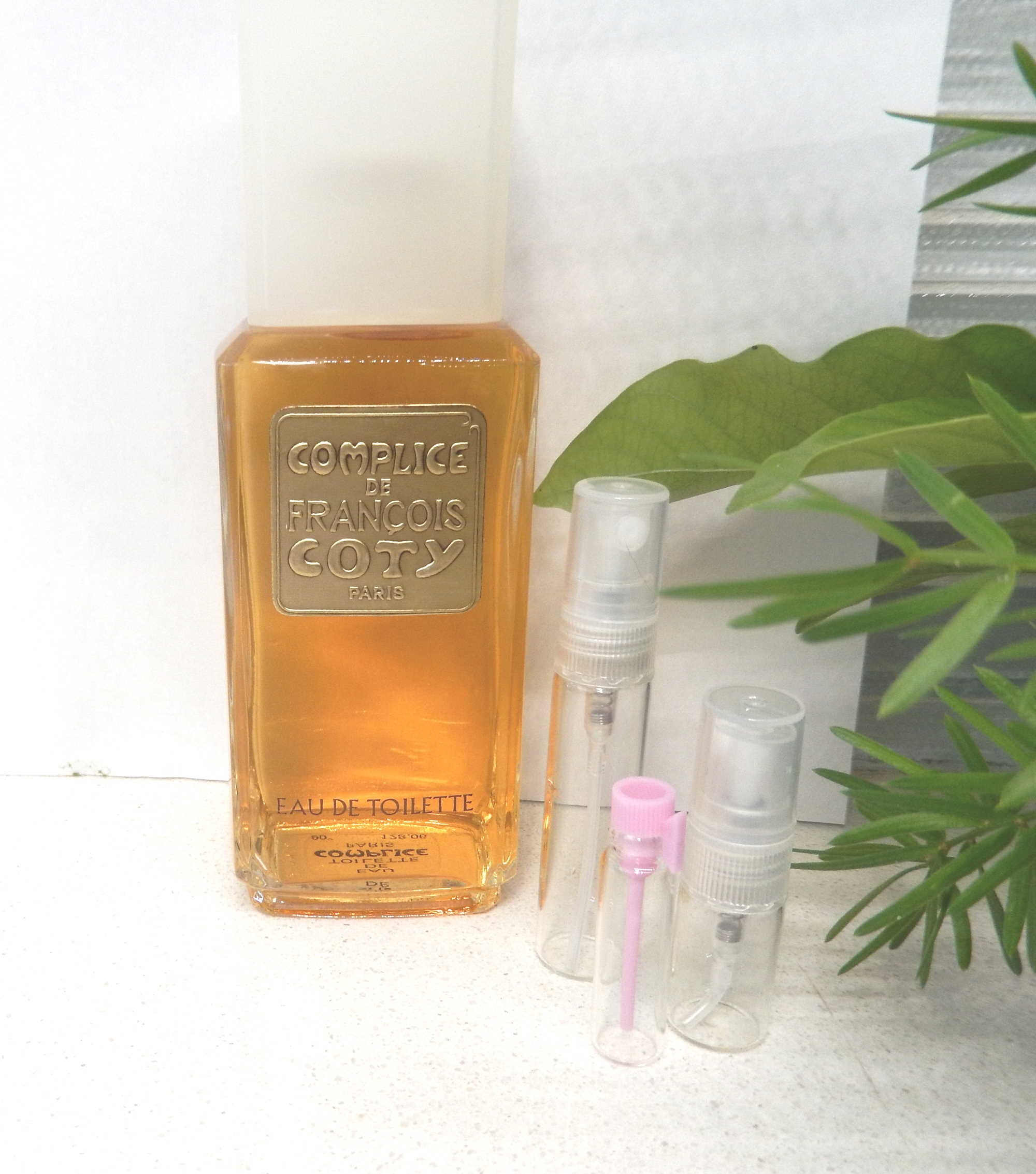 COTY コティ　COMPLICE de FLANCOIS 185.06 Complice by Coty: A Frozen Flower ~ Vintages