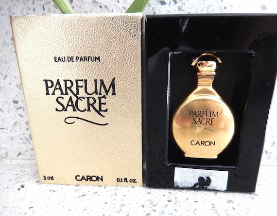 Caron Parfum Sacre 1990s 3 Ml in Original Sample in Box - Etsy Israel