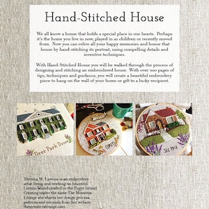 Hand-Stitched House: a guide to designing and embroidering a portrait of your house image 2