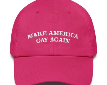 Make America Gay Again Cotton Cap