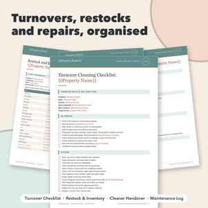 Welcome Book, Short Term Rental and Vacation Rental Host Bundle, Guest Guide, Checklists, Messages & Cost Tracker image 5