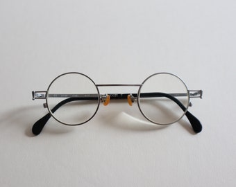 Joop! Eyeglasses 8747 1990s Round Unisex Frames 40 28 140 Silver