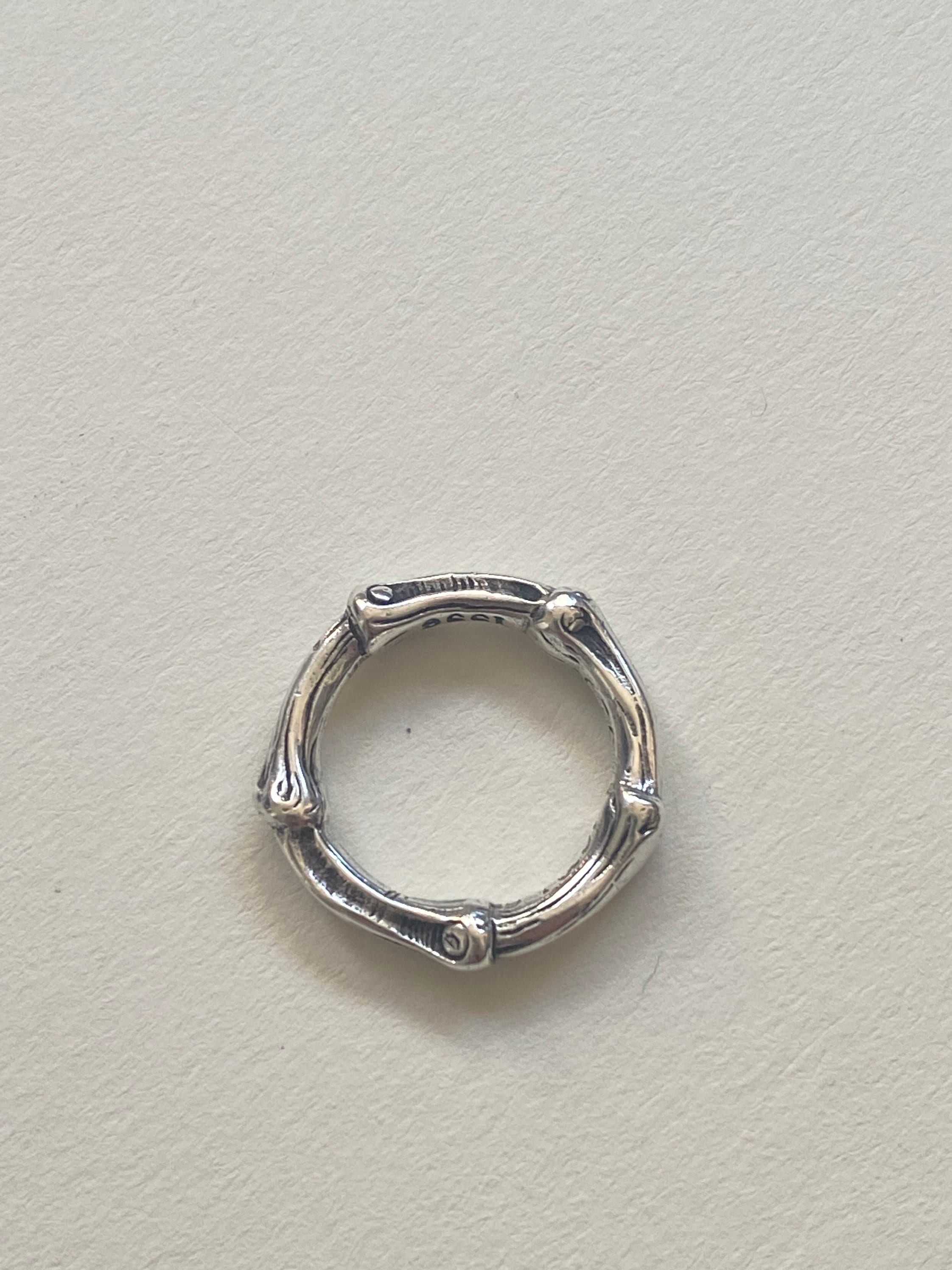 Tiffany & Co Bamboo Ring Size 5.5 Sterling Silver Minimalist Tiffany & Co Bamboo Ring Size 5.5 Sterling Silver Minimalist
