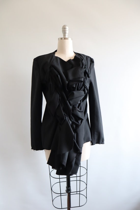 Comme des Garcons Women's Jacket Blazer Black Ava… - image 2