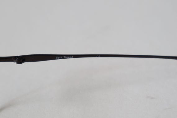 Oakley Small Eyeglasses Split Thread Polished Bro… - image 3