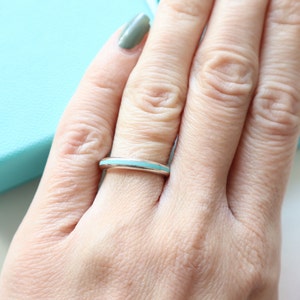 Tiffany and co blue enamel ring best sale