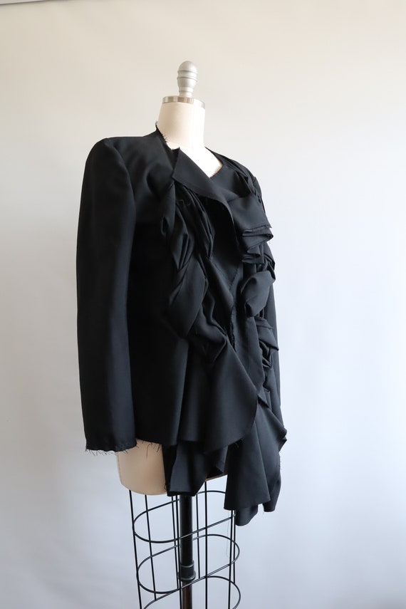 Comme des Garcons Women's Jacket Blazer Black Ava… - image 7