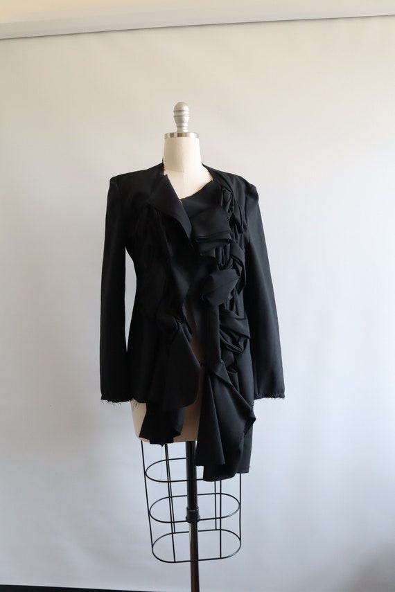 Comme des Garcons Women's Jacket Blazer Black Ava… - image 1