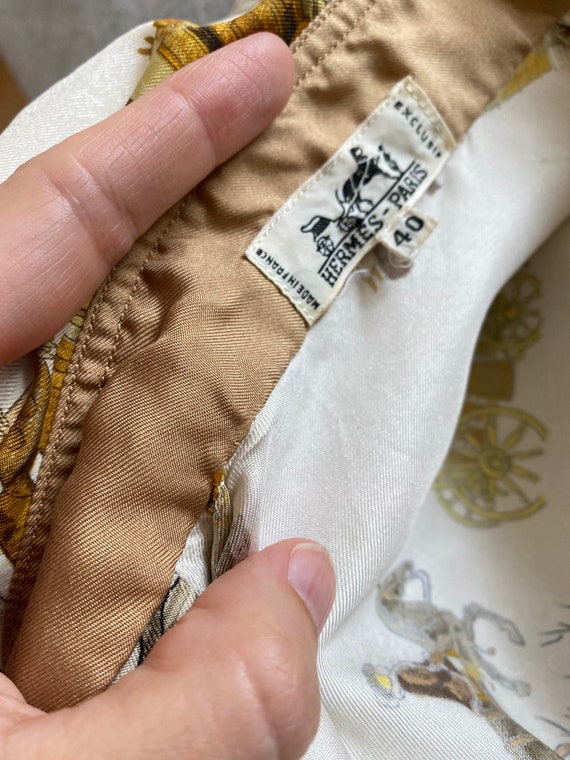 Hermes L Leroux de de seda Novely - Etsy España