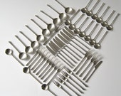 54 pc Vintage Dansk Jette IHQ Jens Quistgaard Flatware Set