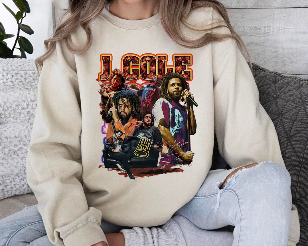 J Cole Art Png, T-shirt Design, Bootleg Tees Design, Ready to Print ...
