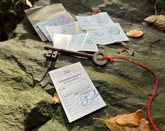 Field Agent Handbook: Extras — ID card, stickers and string